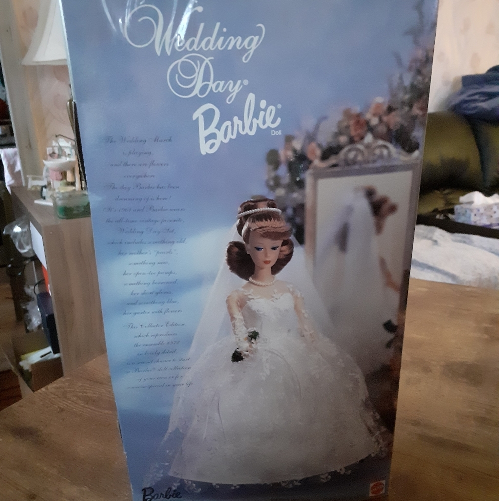 1961 Repro Wedding Day BARBIE Redhead Doll Collector Edition 1996 Mattel - Picture 5 of 5